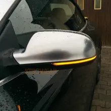 Kibowear для Audi A4 A5 B8.5 RS5 RS3 A3 8P динамический сигнал поворота светодиодный поворотник(указатель поворота) RS4 sline S5 последовательного боковое зеркало светильник 2013