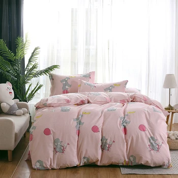 

Cartoon zebra Bedding Set Bed Linen Children twin full king queen Size 4/3pcs Kids soft Bed Sheet Duvet Cover Good quality