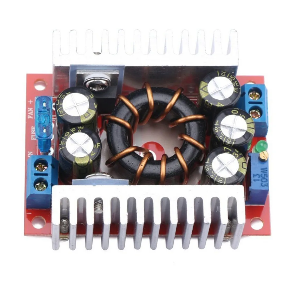 

DC-DC High Power Low Ripple 15A Adjustable Step-down Module 98% High Efficiency Vehicle-mounted Voltage Power Buck Converter