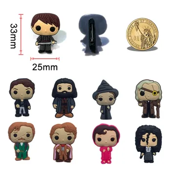 

1pcs Creative Pins Hot Movie Figure PVC Brooches DIY Pins Button Badges Bag Jacket Clothes Hat Accessory Kid Birthday Gifts