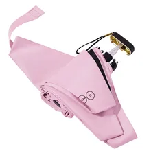 Umbrella five folding pocket umbrella black plastic umbrella anti-UV umbrella parasol Umbrella five folding pocket umbrella black plastic umbrella anti-UV umbrella parasol