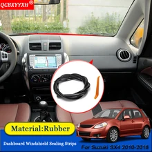 QCBXYYXH автомобиль-Стайлинг анти-Шум Звукоизолированные пыле приборной панели автомобиля Лобовое стекло щеточное для Suzuki SX4 S-крест 2010