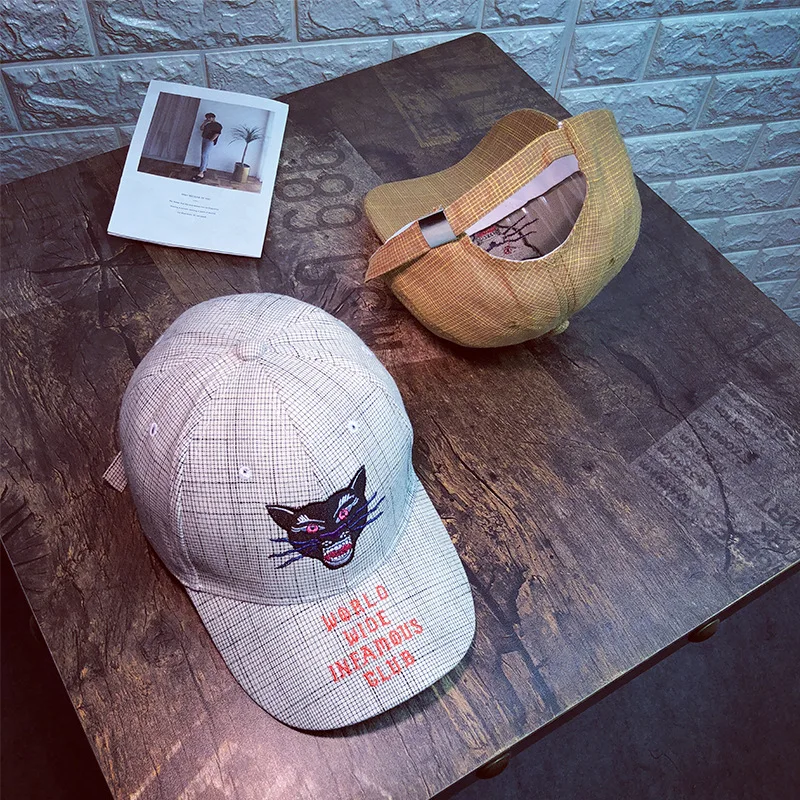 50 Style Unisex Hat Personality Coloring Alphabet Cap Cute Animal Embroidery Leisure Hundred Adjustable hip-hop Baseball Cap