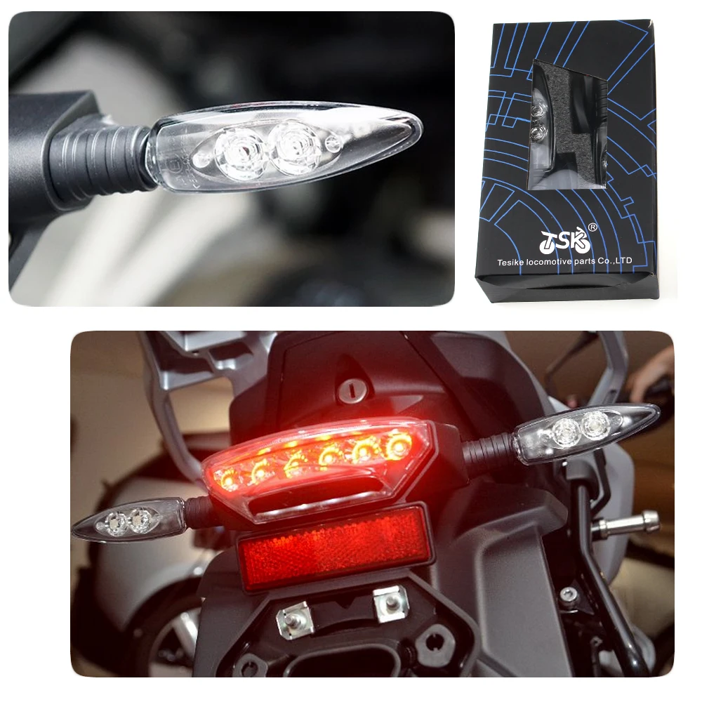 Для BMW R1200 GS G310R F700 800 GT S1000 K1300 мотоциклетный Передний Задний сигнал поворота
