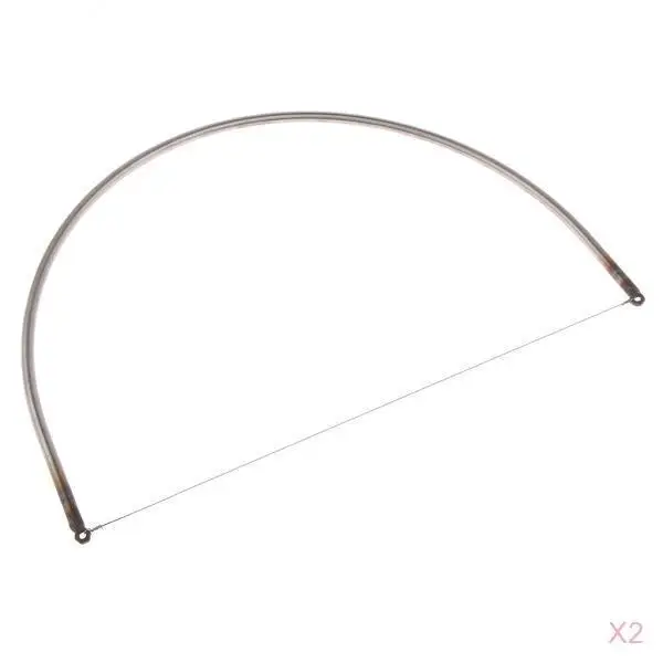 2pcs Artist tool Arch Type Adjustable Stainless Steel Wire Cutter Clay Paste Mud Block Cutter Hobbies Supply