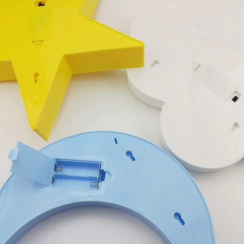 Moon Star Cloud Night Lights (4)