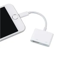 iphone x 4K איכות גבוהה iPhone X כדי בחדות גבוהה HDMI ממיר מקרן IPAD ל HDMI תמיכה IOS11 (5)