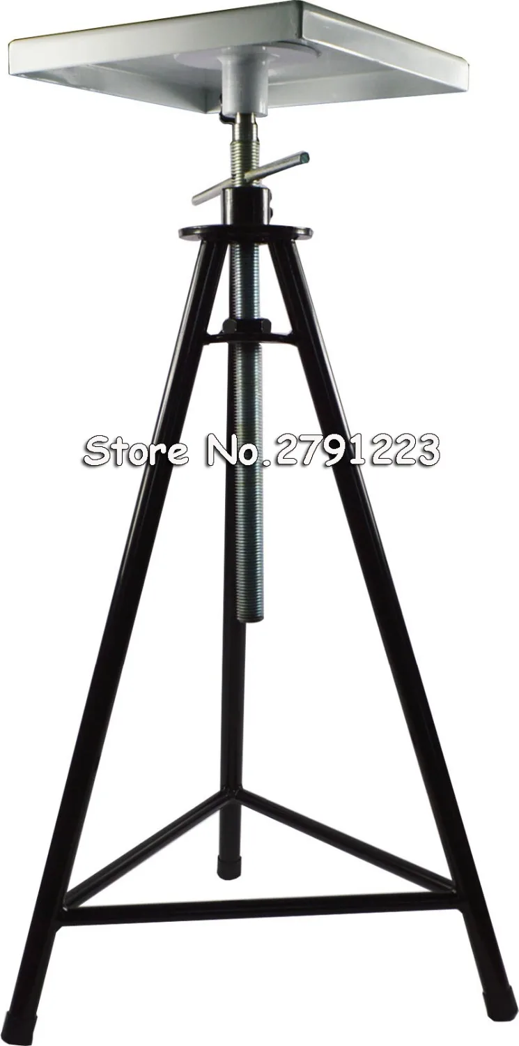 

Ceramic turntable lifting triangular sculpture platform