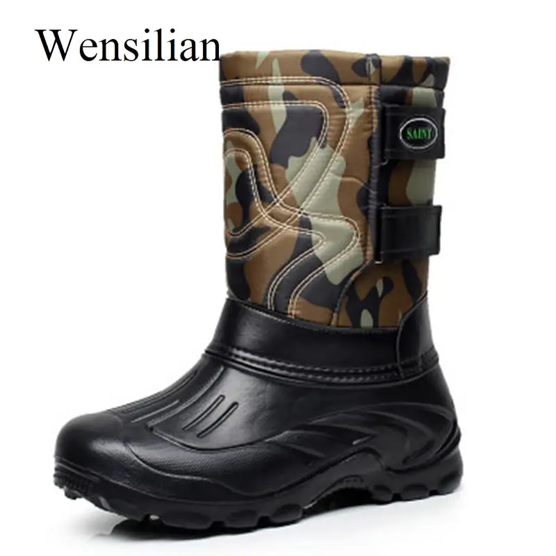 

Snow Army Shoes Military Boots Men Winter Male Combat Ankle Boots Fur Warm Waterproof Desert Tactical Shoes Zapatos De Hombre