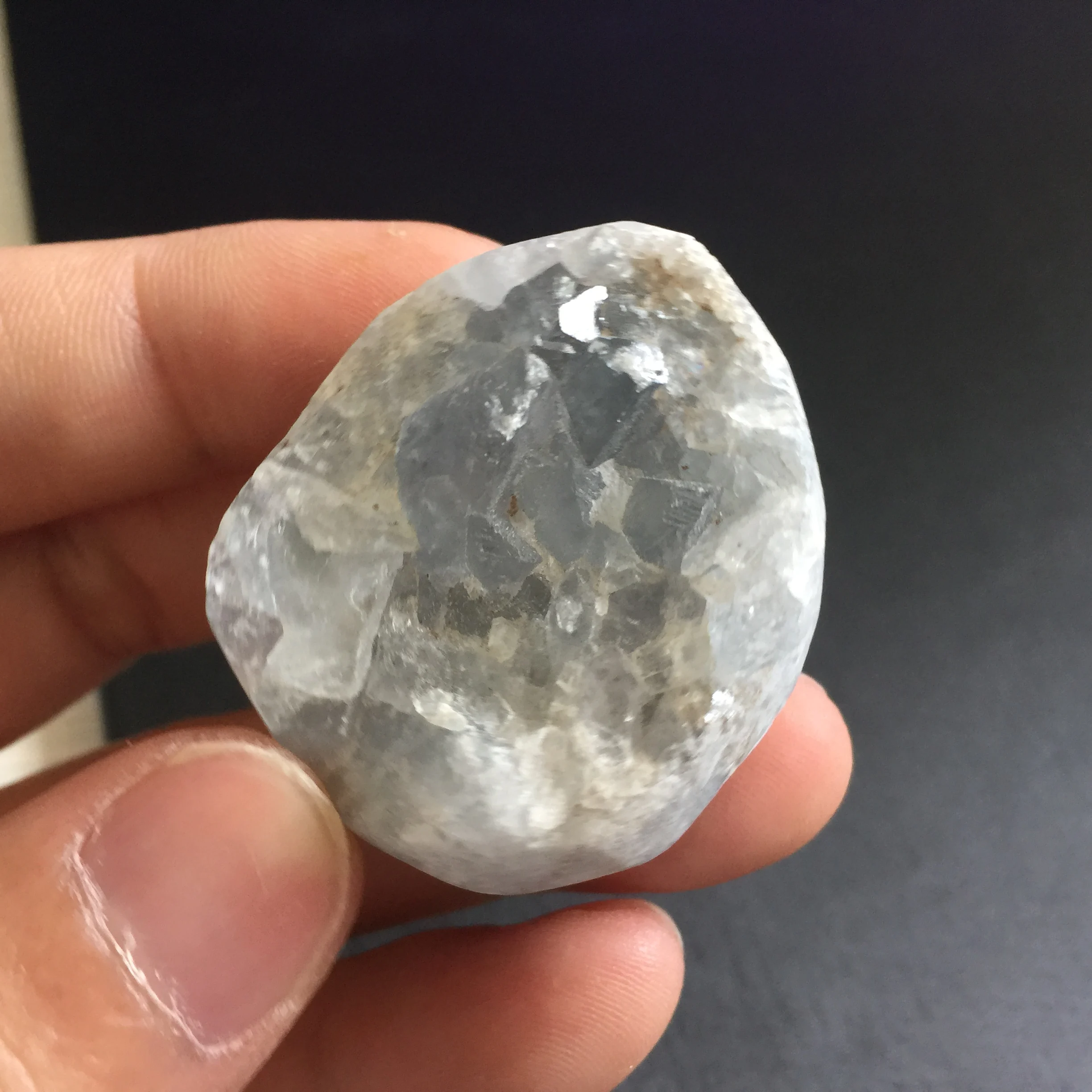 

Anniversary Promotional Price Crystal Stone 60g Natural Healing Celestite Quartz Cluster Specimen BU500