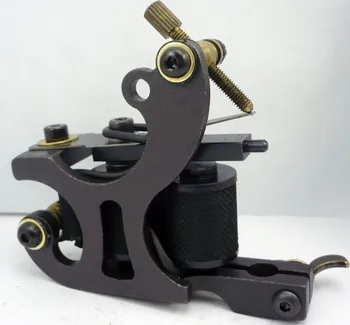

5Pcs/lot High Quality Coil Tattoo Machine Guns For Liner Shader 8 Warps Low-carbon Steel Handmade Tattoo Machine CTM-6424