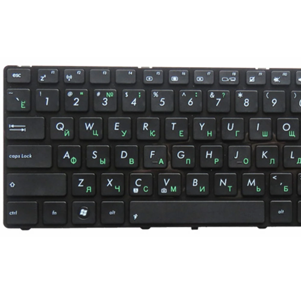 GZEELE  russian Laptop keyboard FOR ASUS K51AC K51AE K61IC K70 K70AC K70AE K62F K62JR K62F RU layou
