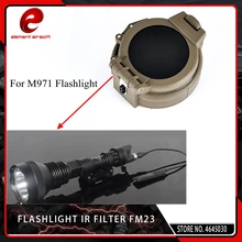 Фонарик Охотного оружия M971 Фонарик ИК-фильтр для фонарик 2,5 дюймов/64 мм Диаметр FM23