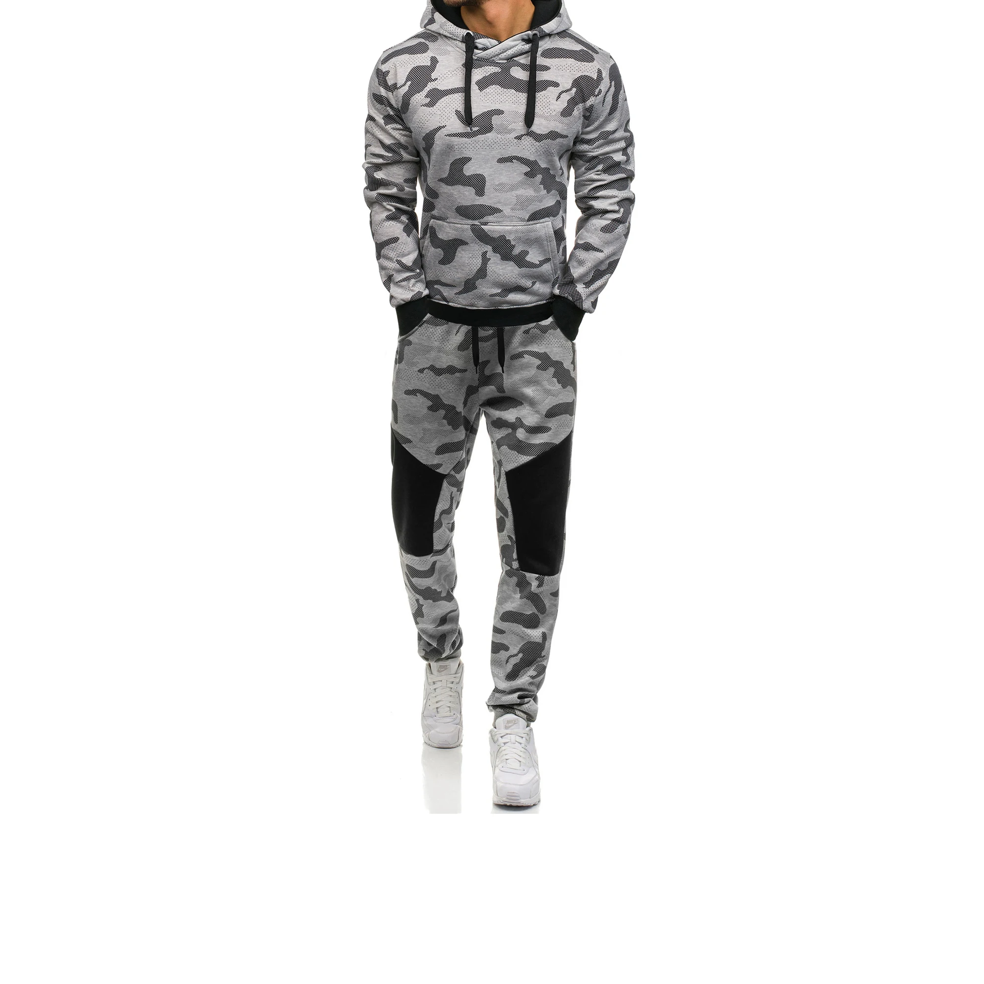 

Men Sweat Suit Men's Fashion Camouflage Loose Men's Sports Casual Suit