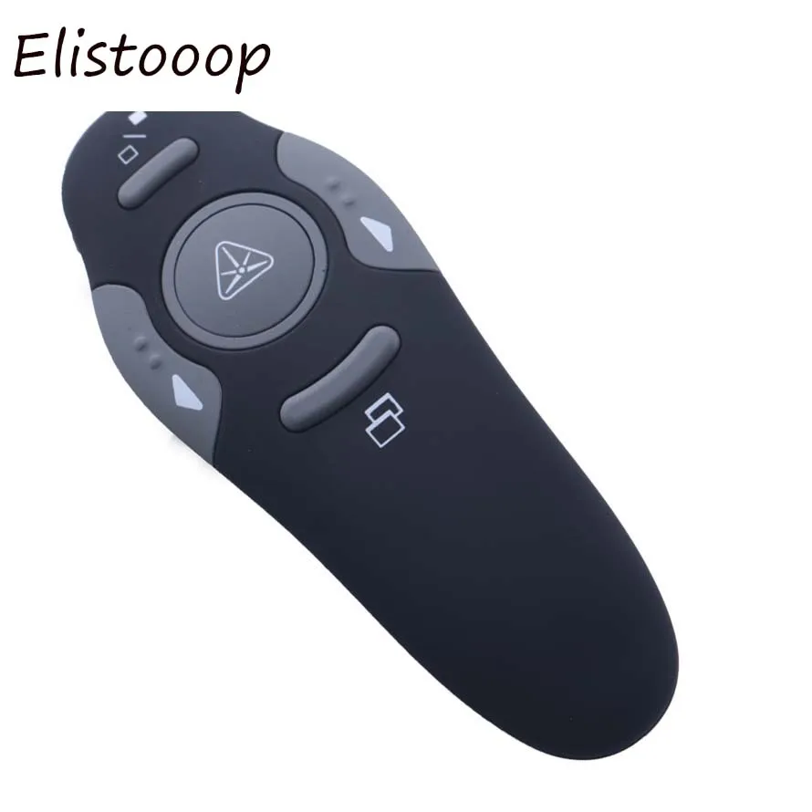 

Elistooop 2.4GHz USB Wireless Presenter with Red Laser Pointers Pen RF Remote Control PowerPoint PPT Presentation Mouse