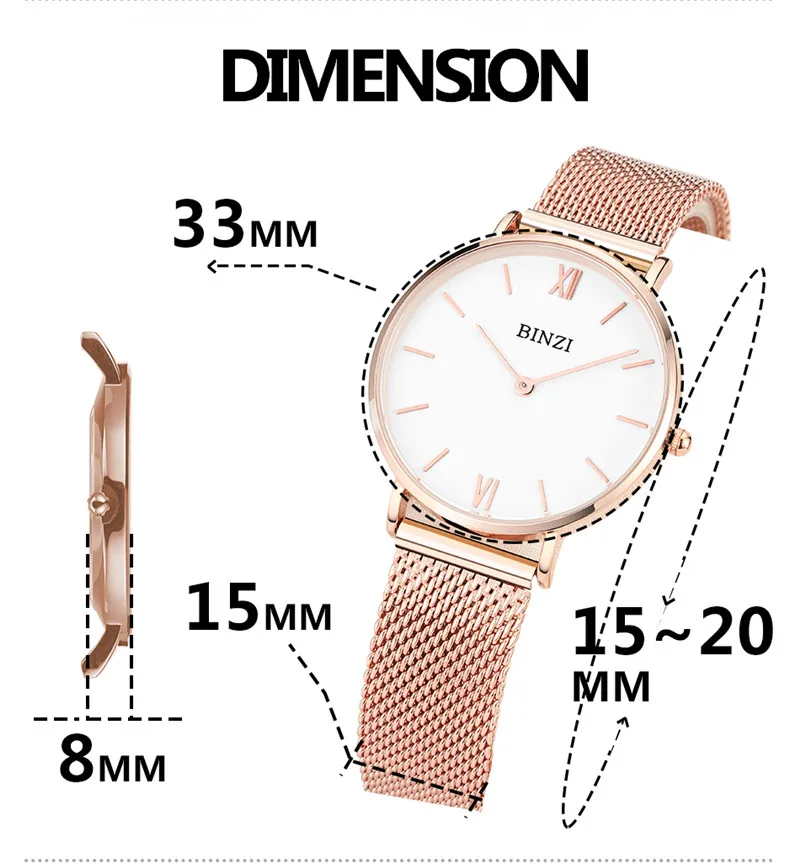 montre femme 2018 stainless steel strap watch women ladies wrist watches top brand luxury relogio feminino ultra thin wristwatch (5)