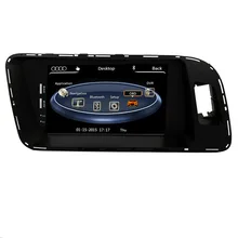Auto Multimedia Car DVD Player for Audi Q5 A4 A5 with GPS Navigation Radio BT USB SD AUX Map Audio Video Stereo Free maps