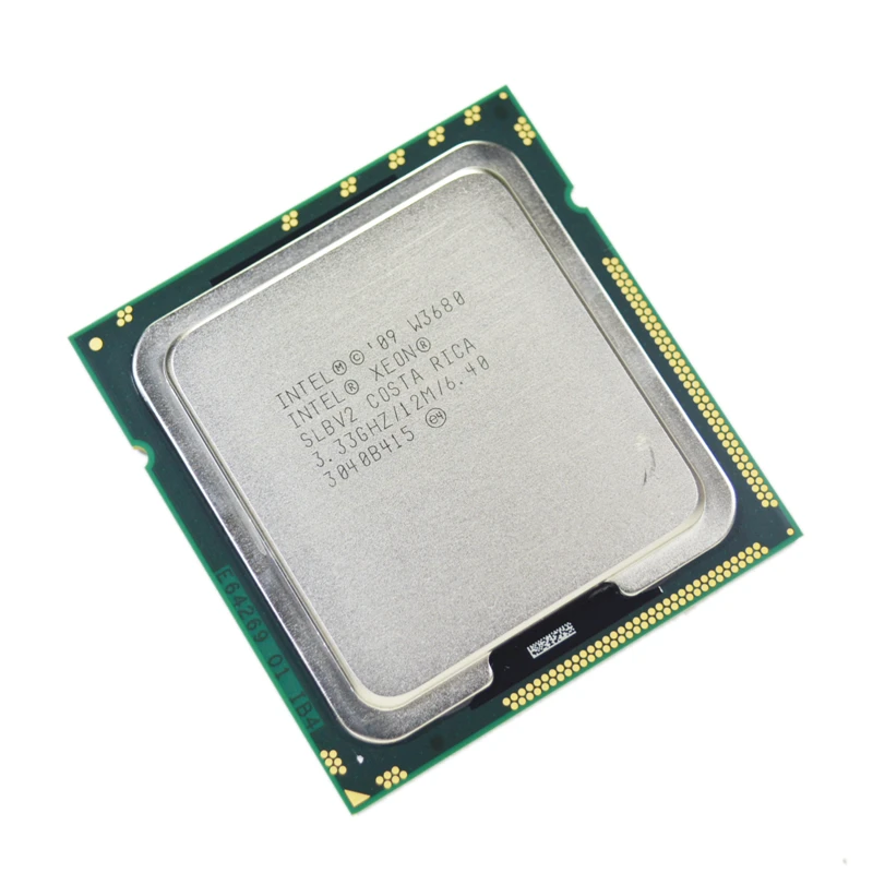 Intel Ксеон W3680 3 33 ГГц шестиядерный Процессор процессор SLBV2 LGA1366|i7 memory|i7 cpu for laptopi7 |