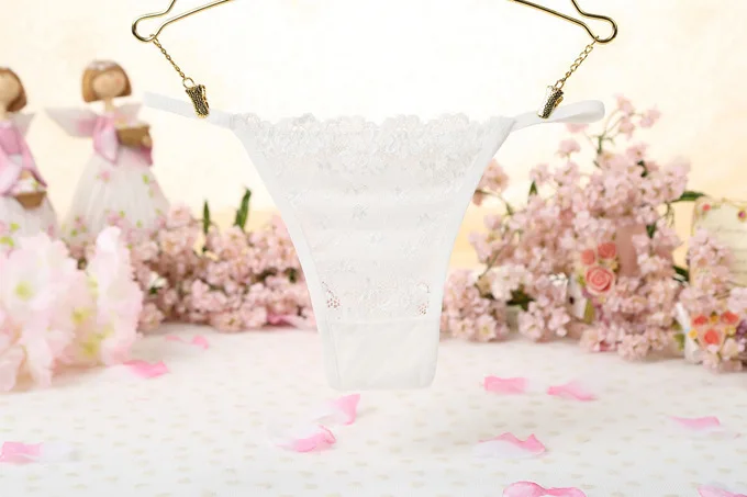 7color Gift beautiful lace leaves Women's Sexy lingerie Thongs G-string Underwear Panties Briefs Ladies T-back 1pcs/Lot wq231