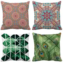 Ethnic Geometry Cushion Cover 45x45 Simple Home Decor Chair Car Couch Decorative Throw Pillowcase Sofa Cushion Covers 50X50cm