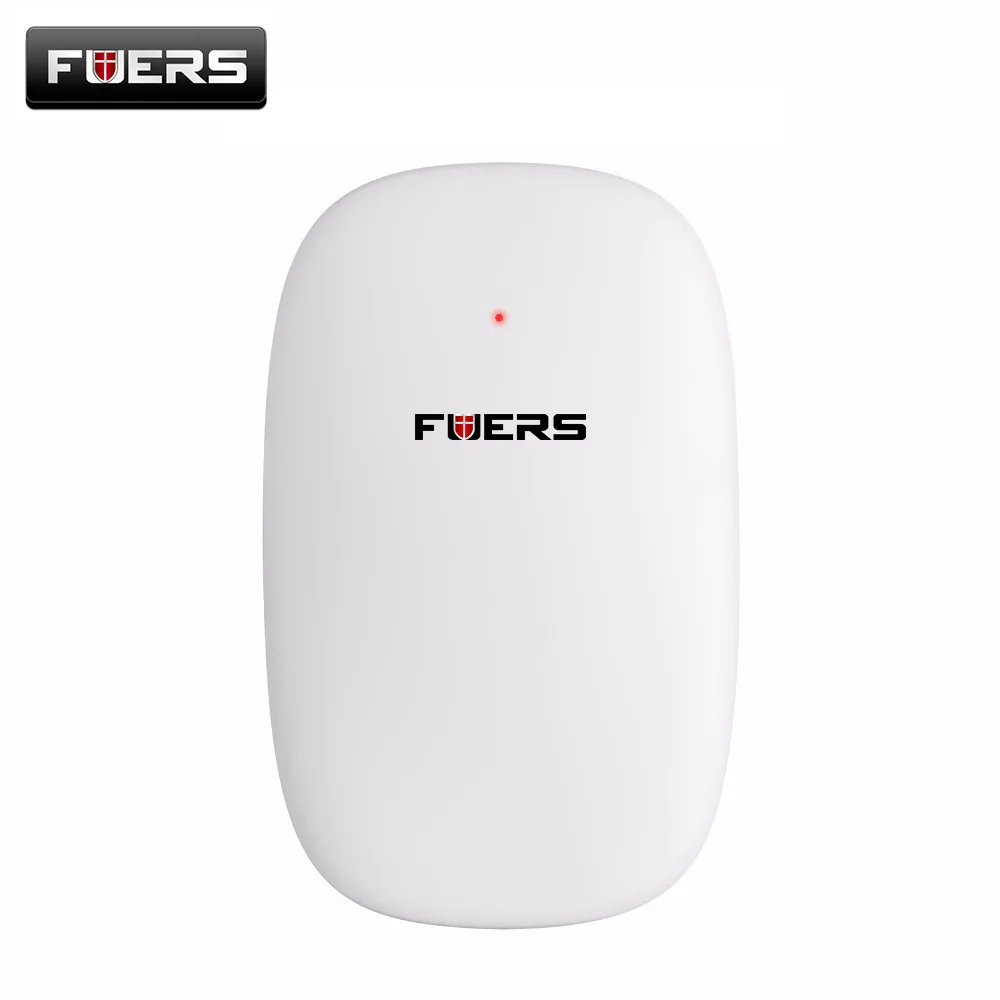 Fuers 2018 433mhz wireless vibration detector alarm glass break