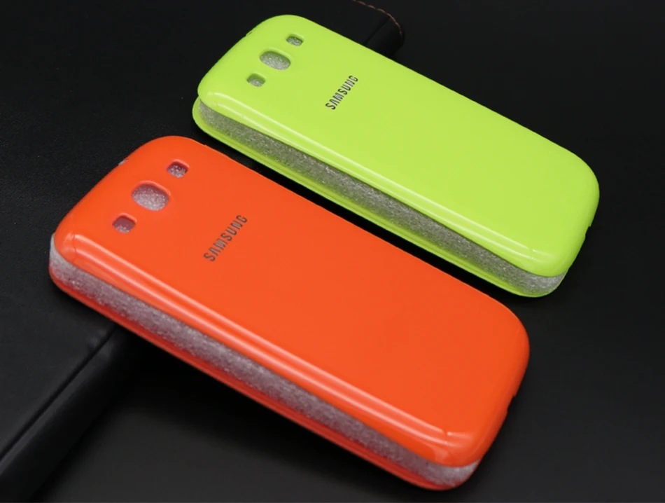 6Samsung S3 Case Cover S3 i9300 Beschermhoes Flip Cover 100% Originele SIII Case Cover Ultradunne Galaxy S3 mini Case