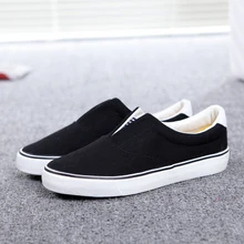 Couple Canvas Shoes 2017 Female slip-on cotton-made Male Female Casual Shoes Slipony men Footwear Hot