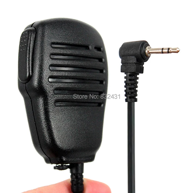T-type 14mm 2.5mm Handheld Speaker Microphone Mic for Motorola Walkie Talkie 00