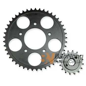 

Free shipping Motorcycle Front&Rear Sprocket geartransmission For HONDA VLX Steed 400 600