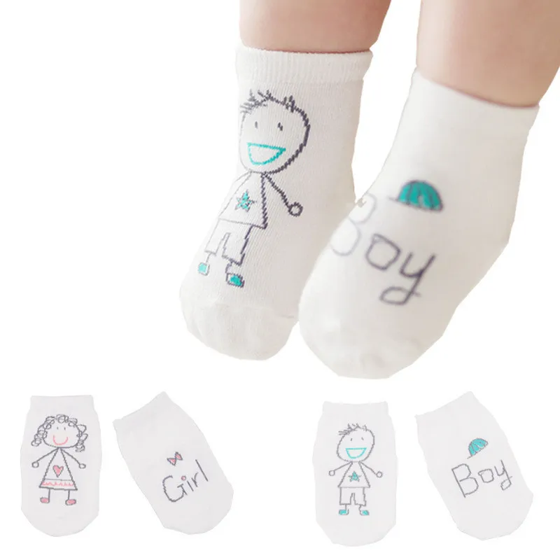 

Summer 5 Pairs/Set Kawaii Cotton Cartoon Baby Infant Boys Girls Puppy Anti-skid Floor Breathable Socks Suitable For 0-4T