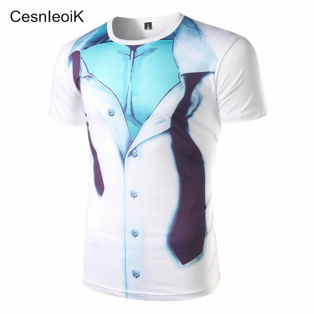 

Mens 3D T Shirts Fashion Summer New Brand T Shirt Men Hip Hop Men T-Shirt Casual Fitness QC23