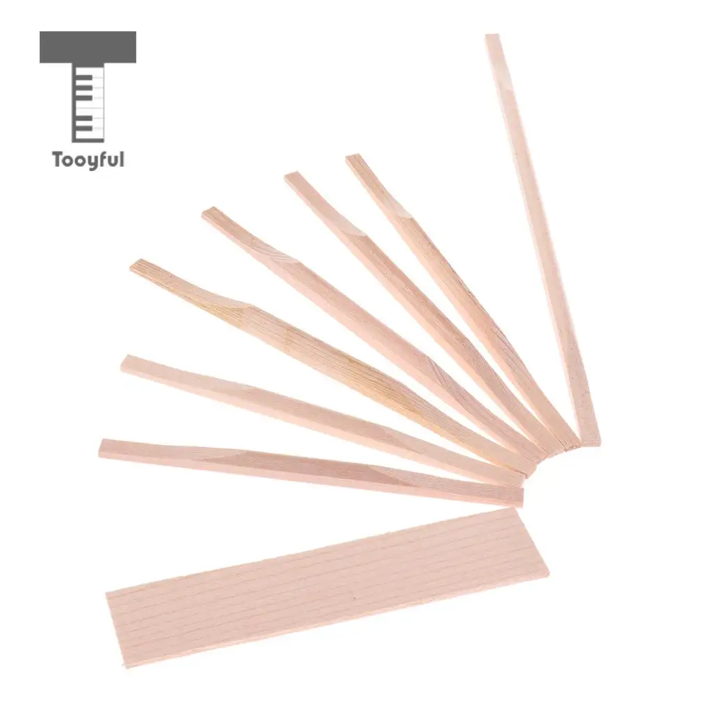 Tooyful 1 Set 23inch Concert Ukulele Spruce Brace Wood Kit 4 String Guitar DIY Accessories Luthier Maker Tools