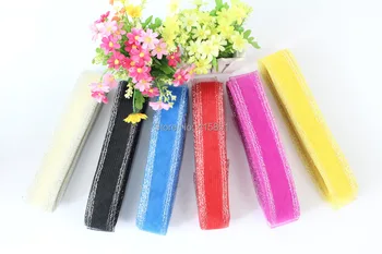 

Free Shipping Hot Sell 7cmSoft Polyester Netting Plain Veiling Crin Braid For Flexible Sinamay Millinery Hat Trim 100yard/lot