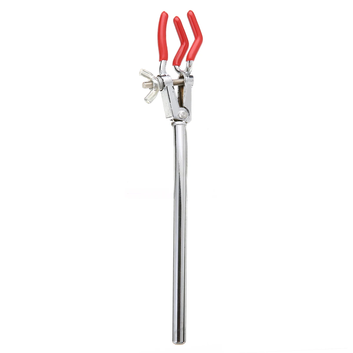 

Mayitr Single Adjustment Three Prong Lab Extension Flask Clip Clamp Holder for Chemistry Lab Stand