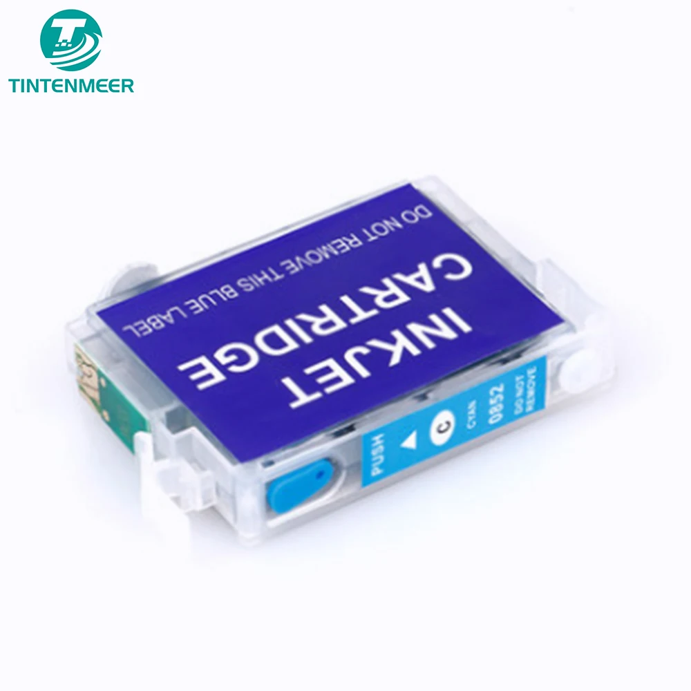 TINTENMEER многоразовый пустой картридж с чипом автоматического сброса T0851 T0856 85N для