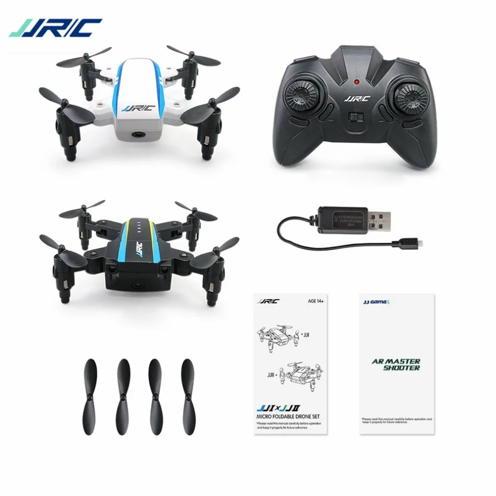 

JJR/C JJI&JJII Mini RC 2.4G RC Quadcopter Drone Aircraft with One Key Return Headless Mode 3D Flips for Children Gift Present
