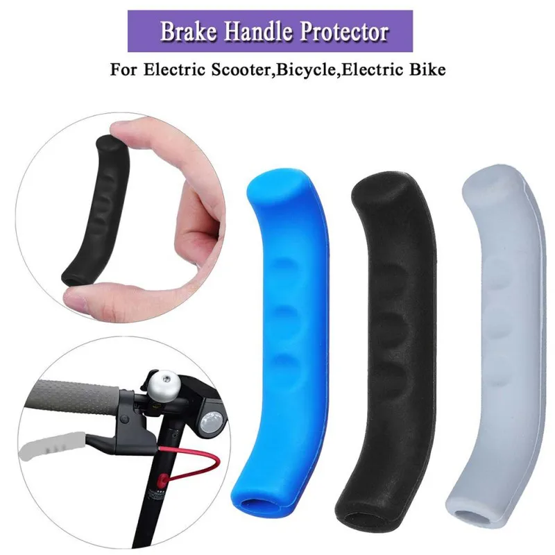 Silica Brake Handle Cover Protector Electric Scooter Antiskid Accessories Bike Bicycle Cycling Universal Cover for Xiaomi M365