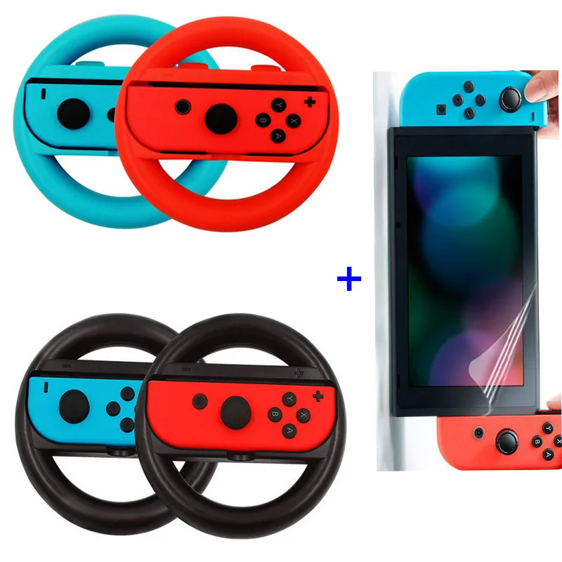Joy Con Steering Wheel for Nintendo Switch NS NX Controller Wheel Grip