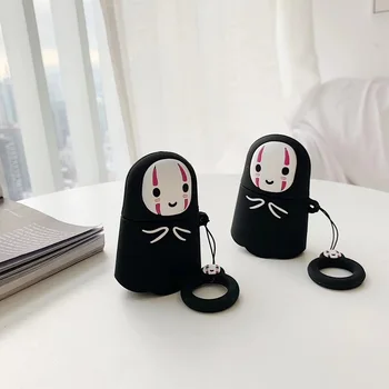 

Spirited Away Ghibli Miyazaki Anime silicon case for Apple Airpods case protective cover Wireless Bluetooth Earphone Case
