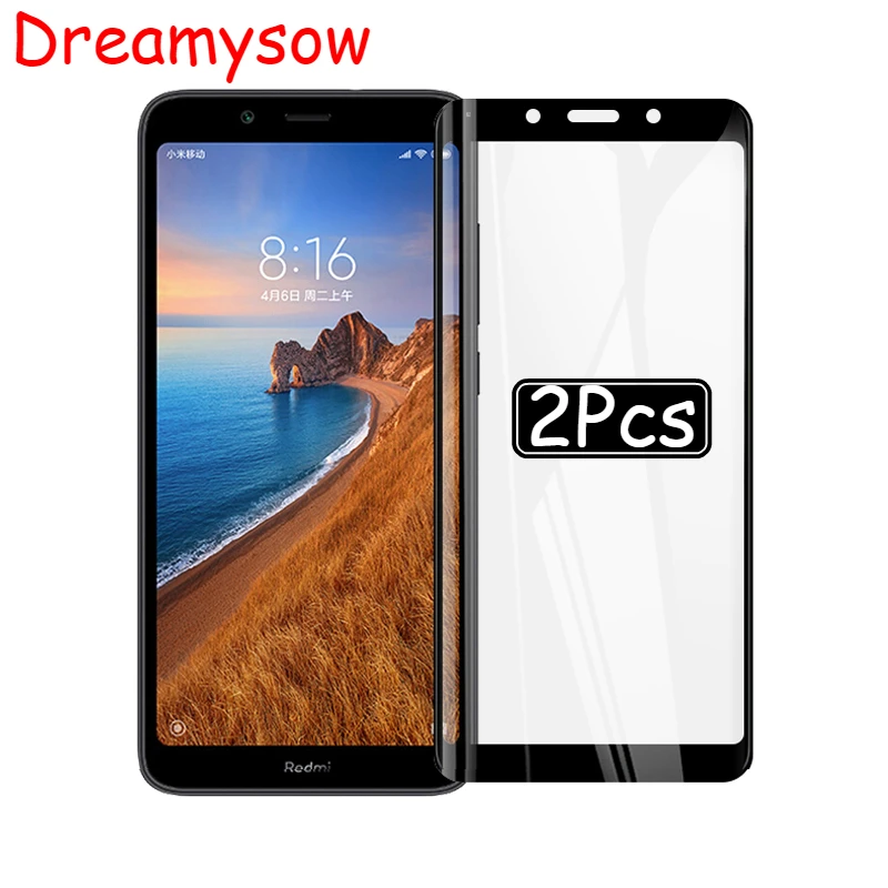 

2Pcs 9H Premium Tempered Glass For Xiaomi Redmi 7A 6 5 Plus Go Note 7 Pro Toughened Screen Protector For Xiaomi Mi9T Pro A2 Lite