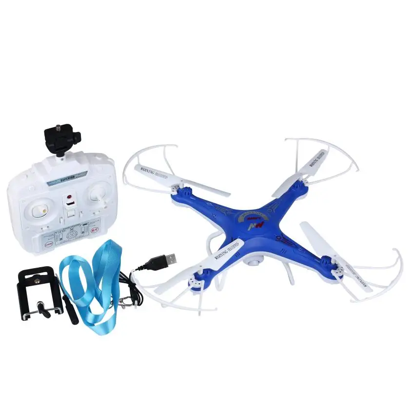 

Explorers 2.4Ghz 4CH 6-Axis RC Quadcopter Drone RTF WIFI HD Camera FPV Remote Controls Remote Quadcopter REMOTE CONTRO