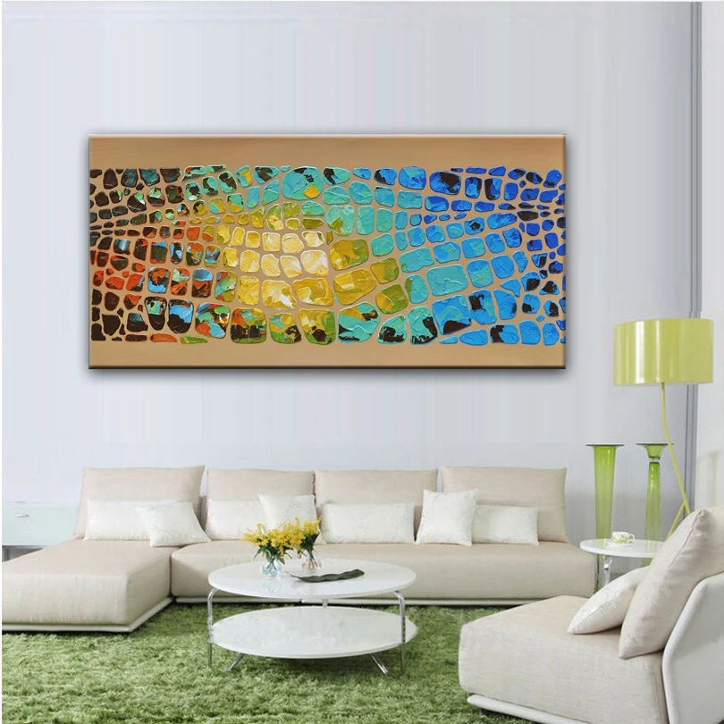 pintura a óleo de alta qualidade moderna