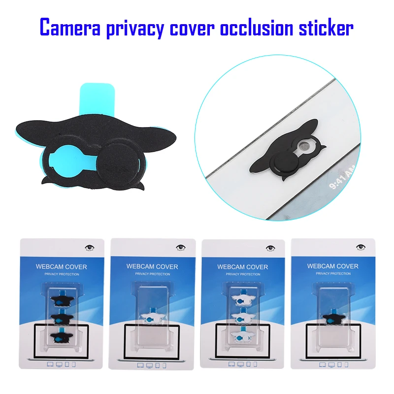 

Universal ABS 3 in 1 Screen Protection Webcam Cover Stickers Protector Cover Prevent Hackers for Laptop Tablet PC