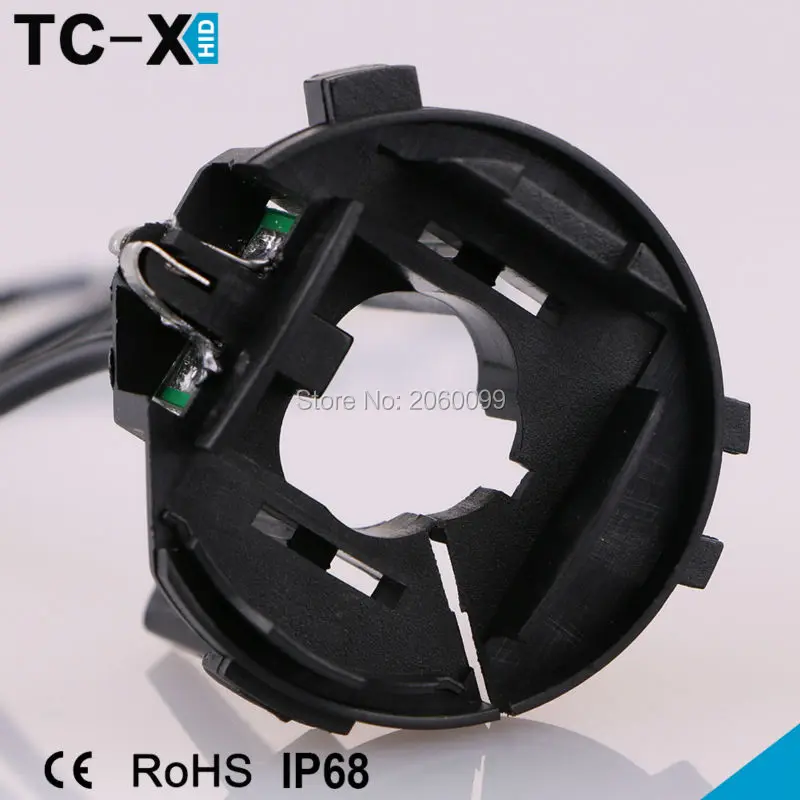 TC-X 2 Pieces VW Golf 7 Xenon H7 Headlight Bulbs Adapter for Tiguan /Scirocco / Sharan /Touran HID Lamp Holders Base Retainers