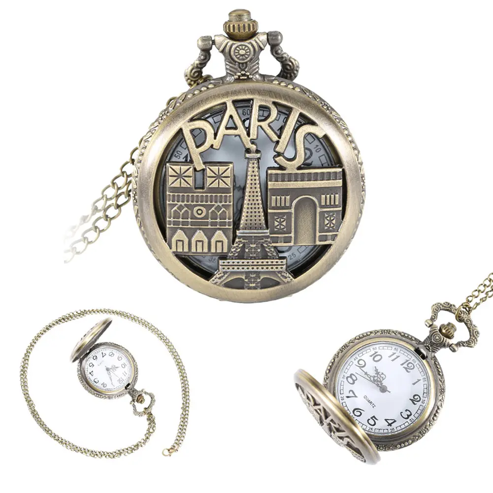 Buy Vintage Hollow Paris Ancient Building Tower Quartz