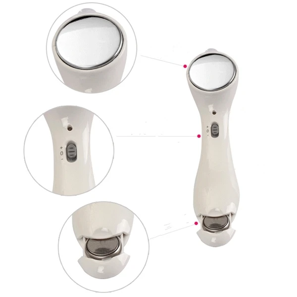 Micro Vibrate Anti-wrinkle Facial Massager Roller Ion Face Care Clean Tool