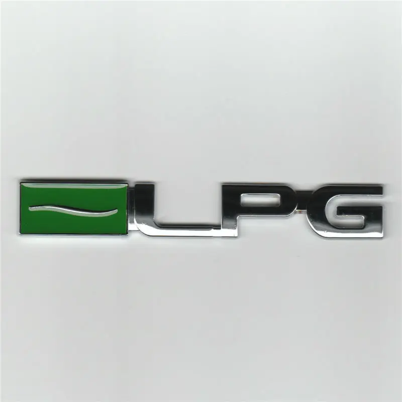 2017 крутая металлическая 3D эмблема LPG логотип наклейка в эко стиле автомобильная