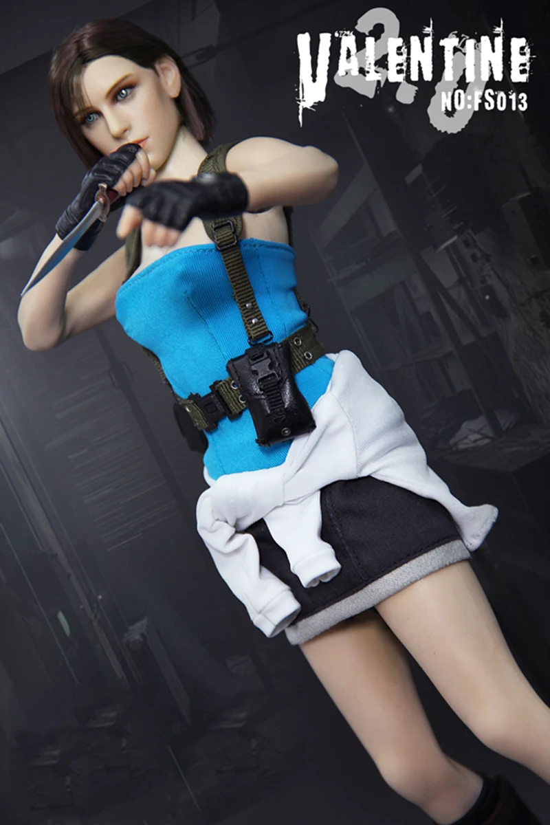 

1/6 FS013 Resident Evil Jill valentine Game Version Whole Box Action Figure Model Collections Gifts