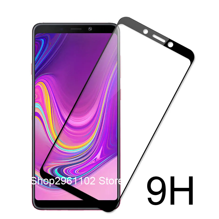 Для samsung galaxy a 9 чехол, закаленное стекло для samsung a9, защитное стекло на galax a92018 a920 a920f пленка