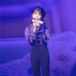 Li Zhi-En Mangas de Cuerno Moradas Iguales Versión Coreana Camisa Cuidada 2019 Cuello Doblado Manga Angosta Blusa de Camisas de Mujer Li Zhi-En Mangas de Cuerno Moradas Iguales Versión Coreana Camisa Cuidada 2019 Cuello Doblado Manga Angosta Blusa de Camisas de Mujer